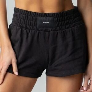 TALENTLESS Women's Boxing Shorts - 100% Cotton - Black